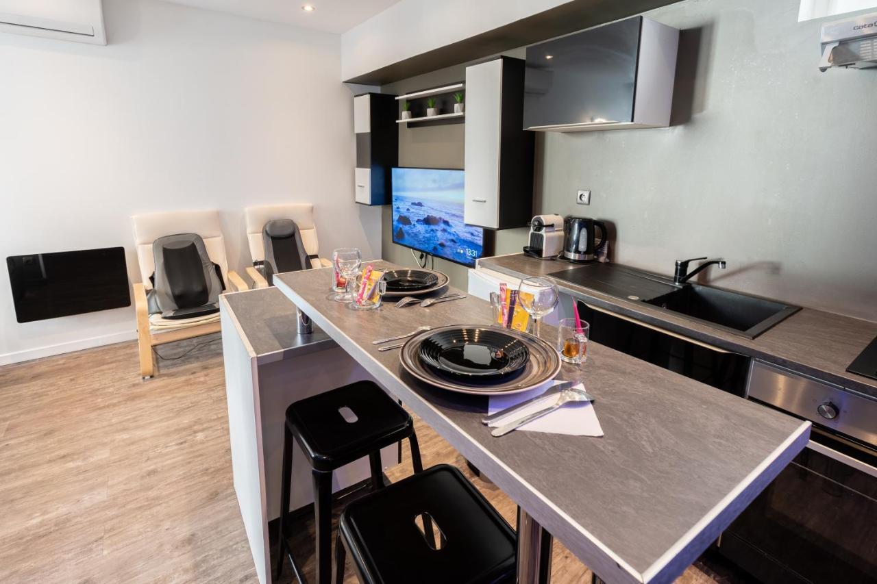 Leilighet Jacuzzi, Appart Moderne, 30 Mètres De La Nice