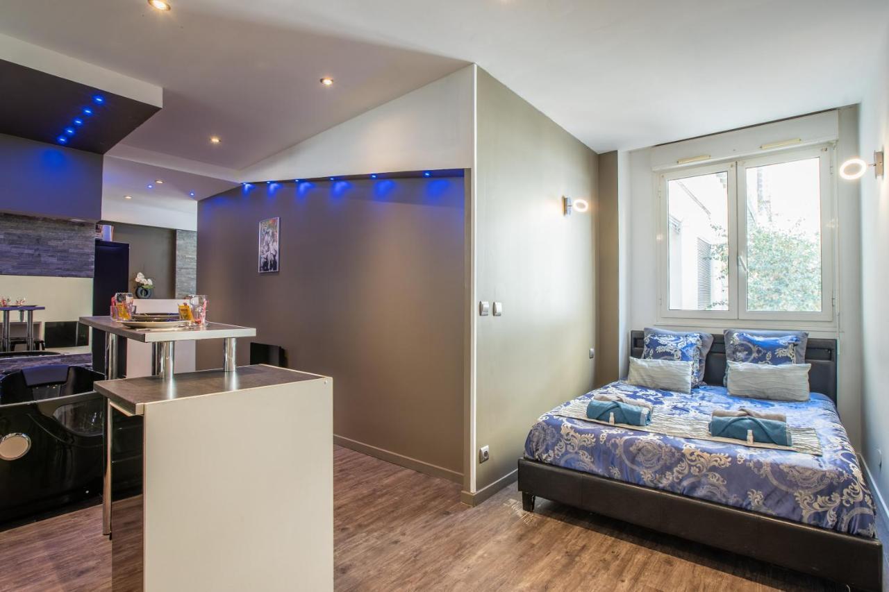 Jacuzzi, Appart Moderne, 30 Mètres De La Leilighet Nice